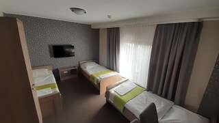 Отели типа «постель и завтрак» Restauracja i hotel Pod Kasztanami Ополе Трехместный номер с общей ванной комнатой-2